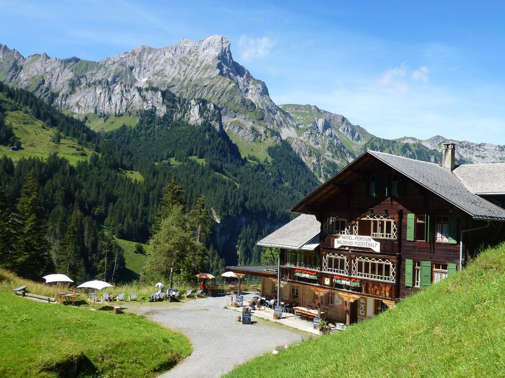 Hotel Waldrand Kiental Dış mekan fotoğraf